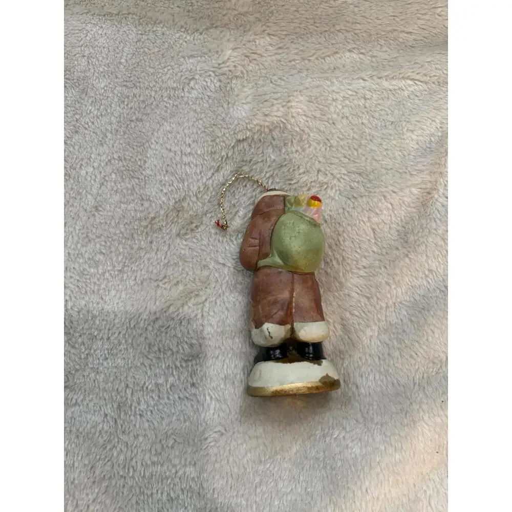 Vintage old World 1917 Santa Christmas Tree Ornament Figurine Village‎ Decor